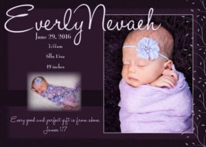 picture of Christi Marchant's tr baby she had after her Essure Reversal