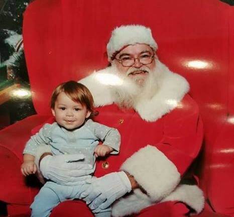 candy mcwhorter's tubal reversal baby named croix on santa during christmas 2017