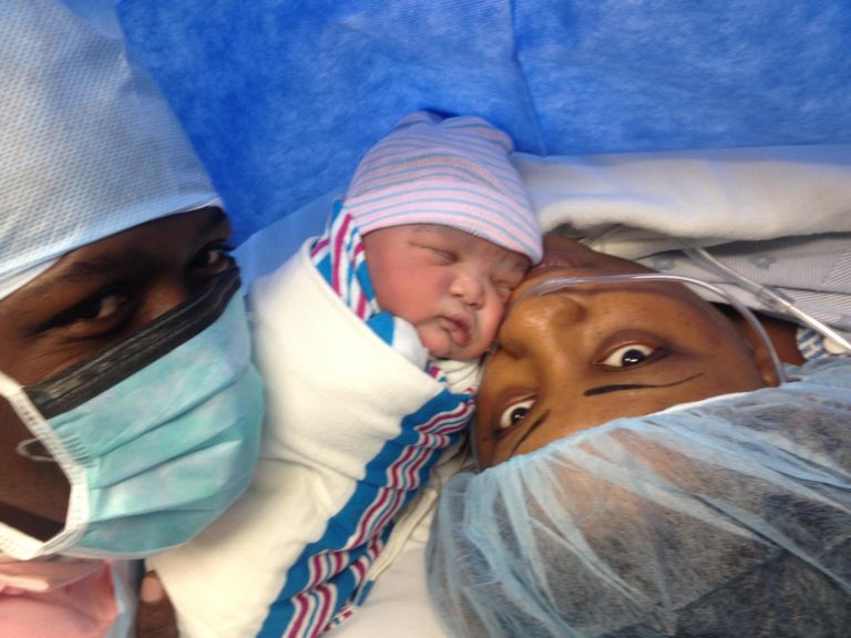 latrina addison and her second tubal reversal baby daughter after tubal reversal with dr rosenfeld in houston