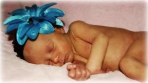 preemie tubal reversal baby girl of Susan Winegarden of Howe Texas