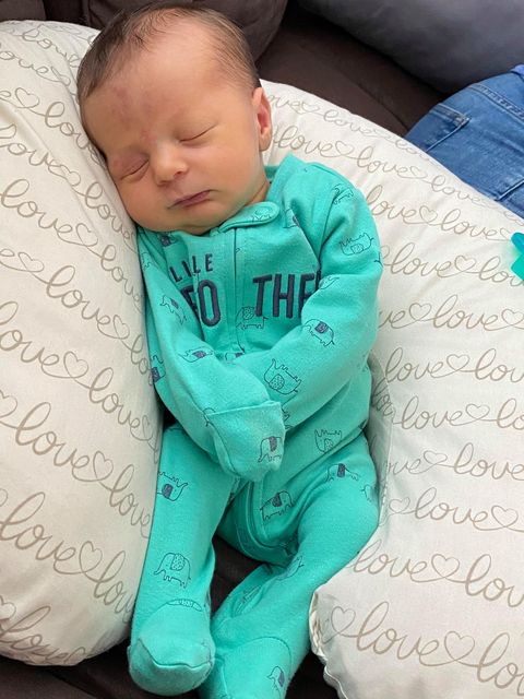 jamie jackson's second tubal reversal baby sleeping