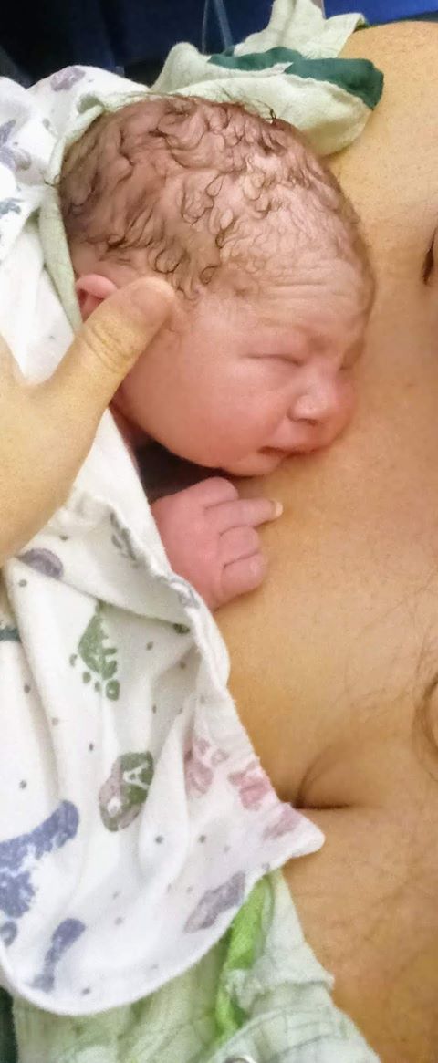 2nd TR baby, Isaiah, at birth