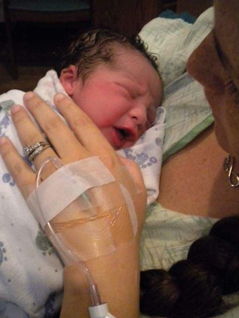 1st TR baby, Joseph, at birth