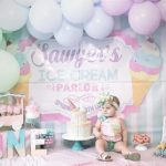 brittany shaw's tr #1 baby girl sawyer celebrates turning 1 with an ice cream party