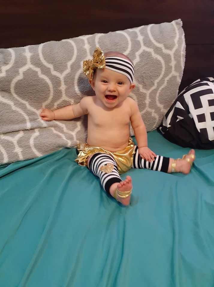 lyssa marie duncan's tr baby girl dressed in a pirate motif outfit