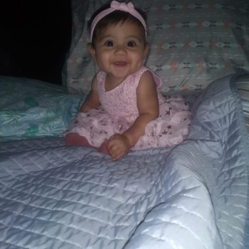 7 month old baby girl of isabel ramirez of galveston born after tubal ligation reversal surgery with dr rosenfeld