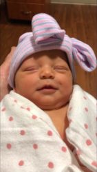 newborn tr baby girl of jamie lou spyker after tubal reversal with doctor rosenfeld