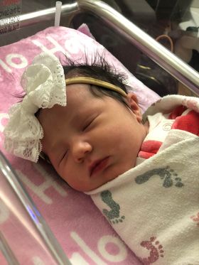 connie hyles' newborn tubal reversal baby, her second tr baby at age 43