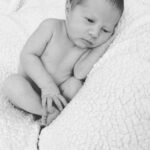 amanda c's newborn tubal reversal baby boy sleeping